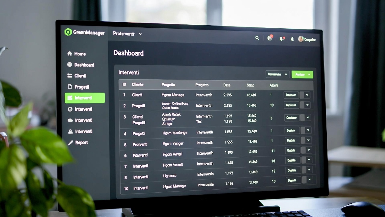 GreenManager - Il gestionale che organizza il lavoro sul verde